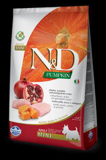 N&D GF Pumpkin Adult Mini Chicken Pomegranate 7 kg