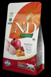 N&D Grain Free Cat PUMPKIN Adult Quail Pomegranate 5 kg