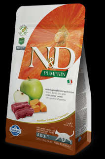 N&D Grain Free Cat PUMPKIN Adult Venison Apple 5 kg