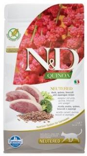 N&D Grain Free Cat QUINOA Neutered Duck 1,5 kg