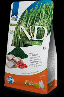 N&D Kitten Spirulina Herring Wolfberry 1,5 kg