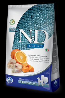 N&D Ocean Dog Adult Cod Pumpkin Orange 2,5 kg