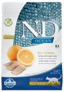 N&D Ocean Neutered Herring Orange 300 g