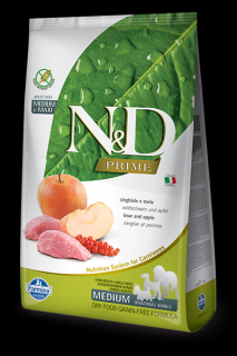N&D Prime Dog Adult Boar Apple 12 kg
