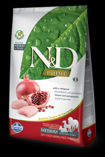 N&D Prime Dog Adult Chicken Pomegranate 12 kg