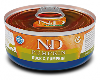 N&D Pumpkin Duck - konzerva pro kočky 70 g