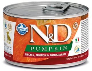 N&D Pumpkin Puppy Chicken Pomegranate Mini 140 g