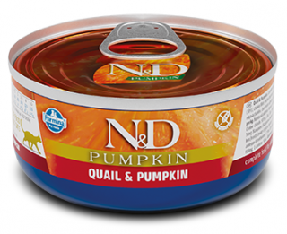 N&D Pumpkin Quail - konzerva pro kočky 70 g