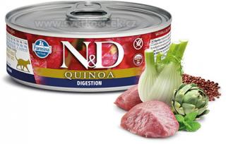 N&D Quinoa Digestion - konzerva pro kočky 80 g