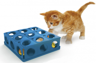 Nepolapitelné míčky TRICKY - hračka pro kočky