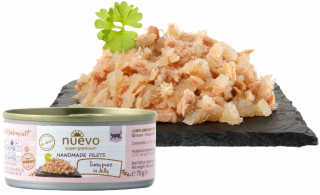 Nuevo Handmade Filets tuňák v želé - konzerva pro kočky 70 g