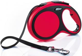 Páskové vodítko Flexi Comfort L 8 m, 50 kg různé barvy Barva: červená