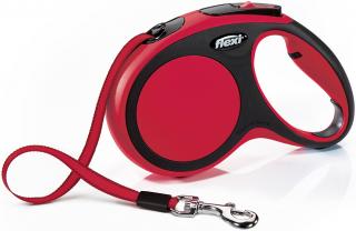 Páskové vodítko Flexi Comfort M 5 m, 25 kg různé barvy Barva: červená