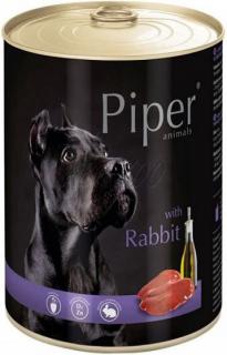 Piper s králíkem - konzerva pro psy 400 g