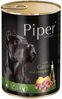 Piper se zvěřinou a dýní - konzerva pro psy 400 g