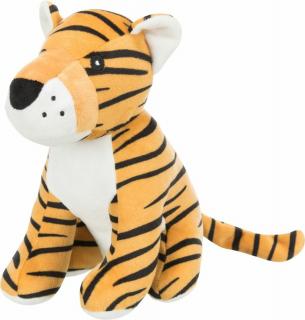 Plyšový tygr se zvukem 21 cm - hračka pro psy
