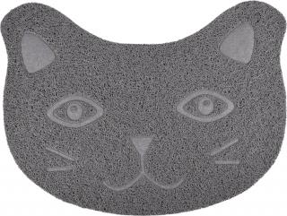 Předložka k WC 40 x 30 cm kočičí hlava šedá