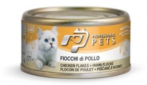 Professional Pets kuřecí plátky - konzerva pro kočky 70 g