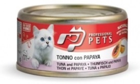 Professional Pets tuňák s papájou - konzerva pro kočky 70 g