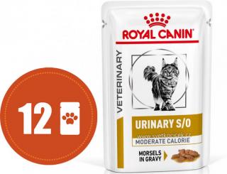 Royal Canin Feline Urinary S/O in Gravy Moderate Calorie - kapsička 12x85 g