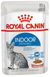 Royal Canin Indoor Sterilised VE ŠTÁVĚ - kapsička 85 g