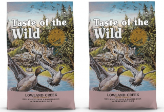 Taste of the Wild Lowland Creek 13,2 kg (2x 6,6 kg)