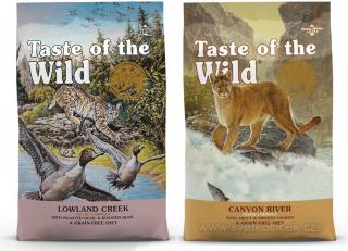 Taste of the Wild Lowland Creek + Canyon River 13,2 kg (2x 6,6 kg)