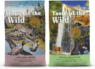 Taste of the Wild Lowland Creek + Rocky Mountain 13,2 kg (2x 6,6 kg)