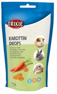 Trixie Drops mrkvové pamlsky 75 g