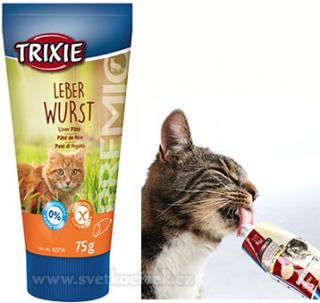 Trixie Premio játrová paštika pro kočky 75 g bez cukru a lepku