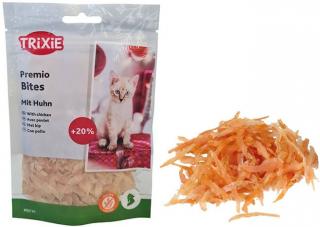 Trixie Premio kuřecí filetky 50 g - VÁNOČNÍ pamlsky pro kočky + 20 % ZDARMA