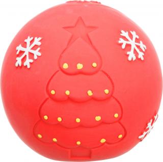 Vánoční míček 8 cm - hračka pro psy