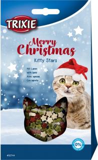 Vánoční mini hvězdičky - pamlsek pro kočky 140 g