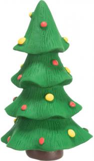 Vánoční stromeček se zvukem 12 cm - hračka pro malé pejsky