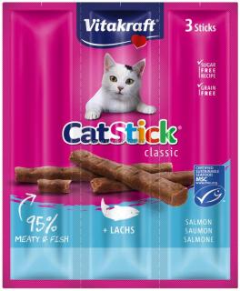 Vitakraft Cat Stick Mini losos 3 ks
