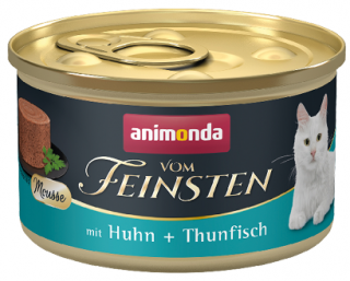 Vom Feinsten Mousse kuře a tuňák - konzerva pro kočky 85 g