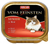 Vom Feinsten paštika Senior různé druhy - mistička pro starší kočky 100 g Druh: hovězí
