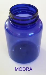 200 ml doza PET Color závit GL44 Barva: Modrá