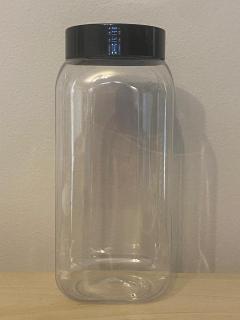 Dóza CARRE 740 ml - včetně víčka LYS II