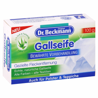 Dr. Beckmann Gallseiffe - Žlučové mýdlo na skvrny s Aloe Vera - 100 g