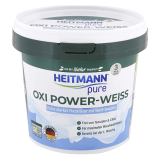 Heitmann Pure Oxi Power odstraňovač skvrn z bílého prádla - 500 g