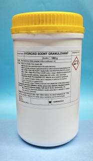 Hydroxid sodný granulovaný Váha: 25 Kg