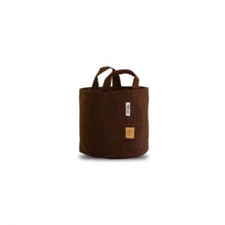 ROOT POUCH textilní květináč BOXER brown - HNĚDÝ - 30 l