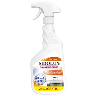 Sidolux professional aktivní pěna na kuchyně - 500ml+250 ZDARMA