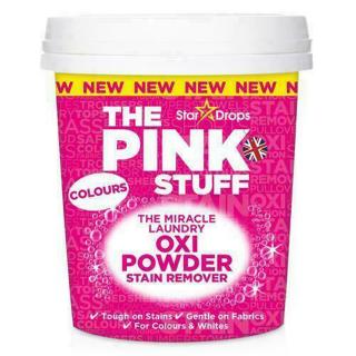The Pink stuff  OXI POWDER COLOURS - Zázračný prášek na skvrny na barevném prádle 1000 g