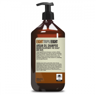 Triple Eight  ARGAN - šampon s ARGANOVÝM OLEJEM -  1000 ml