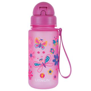 Animal Bottle láhev na vodu pro děti 400ml Butterflies