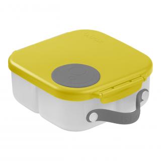 b.box Svačinový box střední žluto/šedý