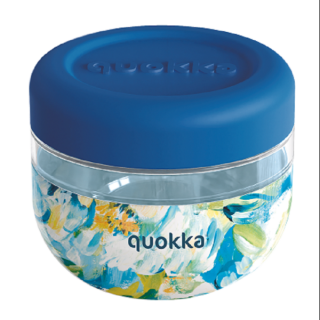 Box na svačinu, Bubble, Quokka, 500 ml, Blue peonies