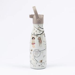 DĚTSKÁ NEREZOVÁ TERMOLAHEV COOL BOTTLES KIDS HANGING FRIENDS TŘÍVRSTVÁ 260ML 3D